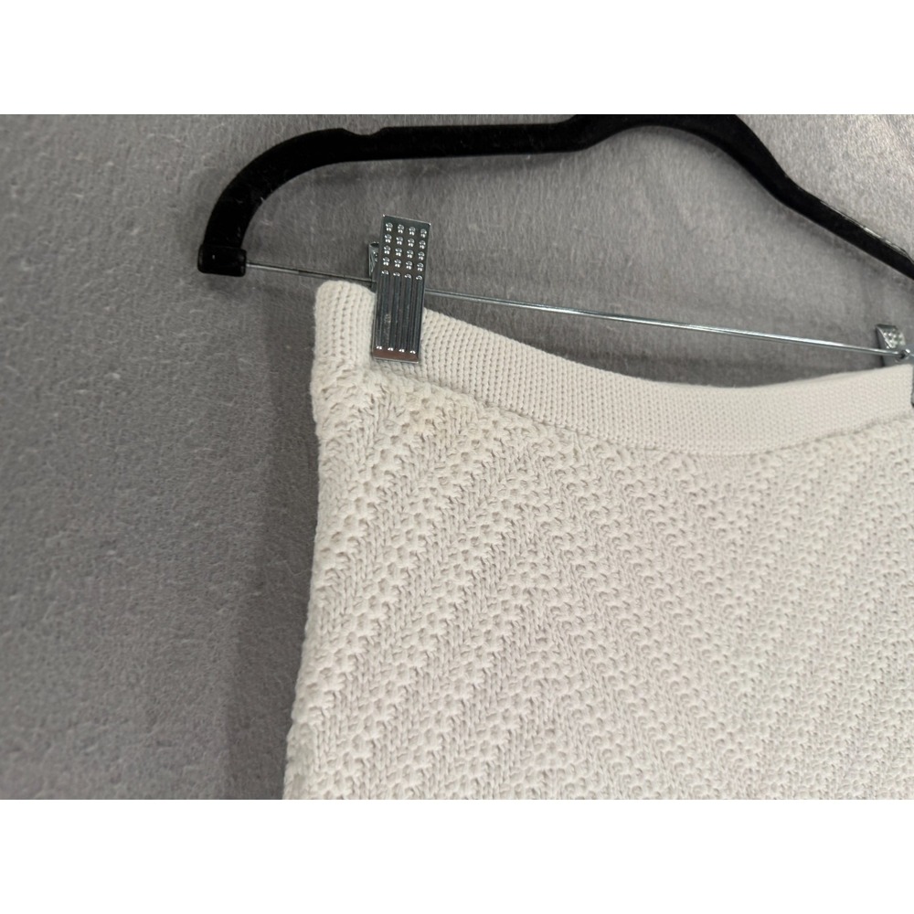 Hollister Mini Skirt Womens S White Crochet Ultra High Rise Y2K Coquette Coastal - Picture 4 of 13